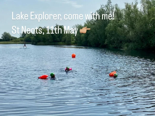 Facilitated, safe, sociable swim. Coaching to suit your needs. Get in touch if you are interested, or share with others. It’s a great time to explore this lake and its facilities 🏊🏻‍♀️🏊🏼🏊🏻‍♀️☕️😁