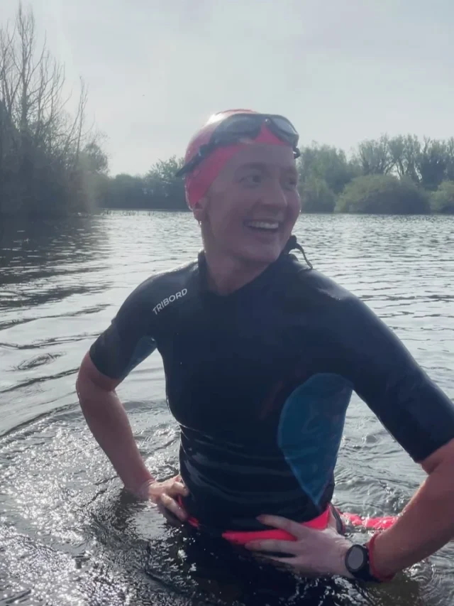 Great induction swims at Dickersons Pit @miltoncountrypark Next open 12-1pm Monday 4th May See https://www.miltoncountrypark.org/ows for booking info. For coaching contact me, Val ๐๐ปโโ๏ธ๐๐๐ผ